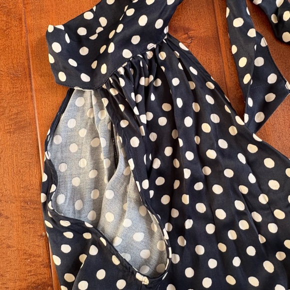 Koton Business Polka Dot Halter Neck Blouse Size UK 12 - Picture 10 of 12